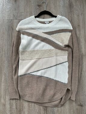 Colorblock Knit Sweater